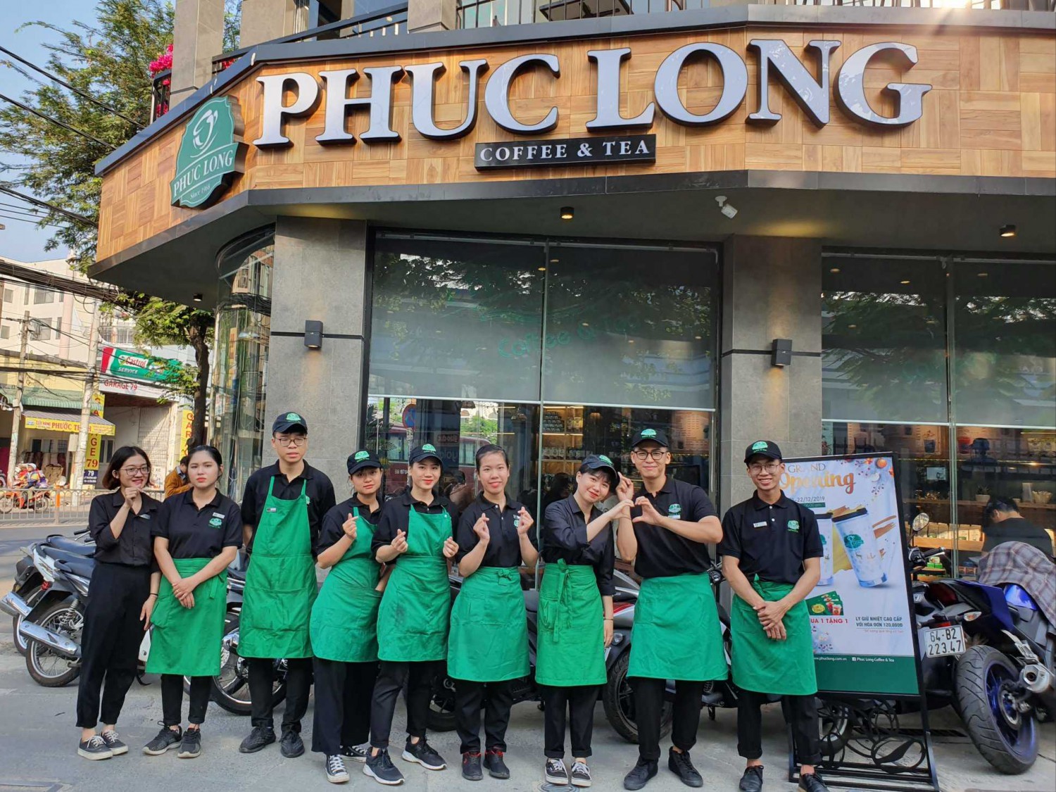 Mẫu đồng phục nhà hàng - quán cà phê